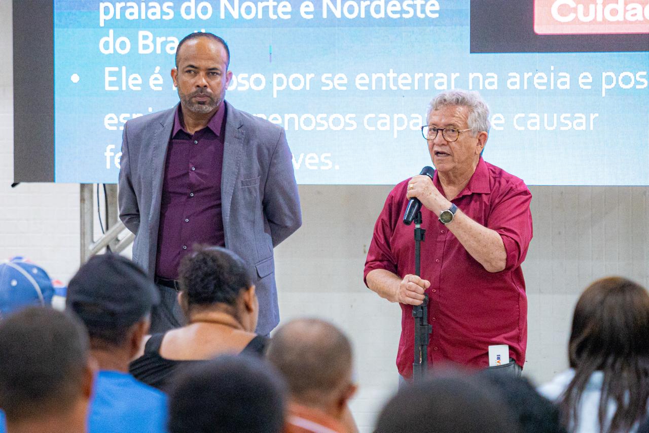 Mais Pesca: pescadores e marisqueiras de Camaçari recebem capacitação em primeiros socorros